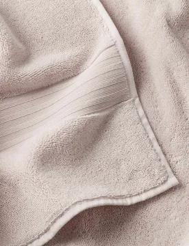 Pure Cotton Bath Towel Soft Pink - Bedfolk - FashionsVida