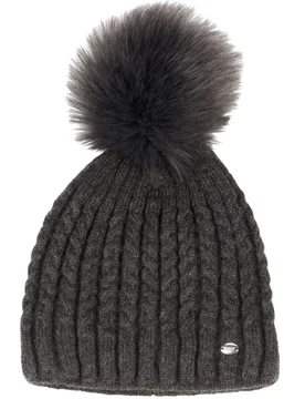Damen Mütze Fellbommel, asphalt 55/57 - Pikeur - FashionsVida