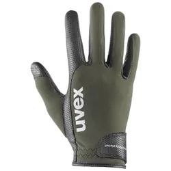 Reithandschuhe vida planet, black-olive 6