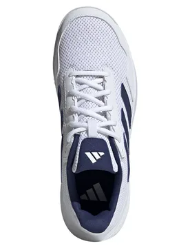 Game Spec 2 Indoor Court Shoes Cloud White / Dark Blue / Cloud White UK 12.5 - Adidas - FashionsVida