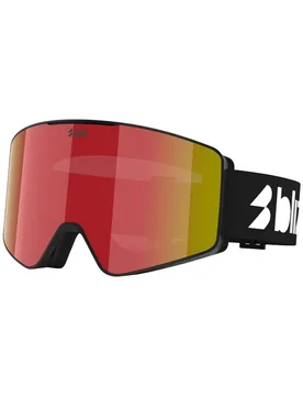 Masque de ski - G001 Matte Black Brown w/ Red Multi - Noir - Bliz - FashionsVida