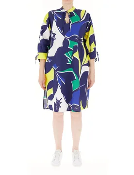 Abito in cotone BLU 52 - PERSONA by MARINA RINALDI - FashionsVida