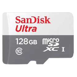 Carte Mémoire Ultra Microsdxc 128gb Silver One Size unisex