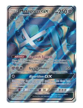 Pokemon SM Guardians Rising 139/145 Metagross GX (Full Art) - Pokémon - FashionsVida