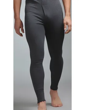 Pack Charcoal Thermal Long Johns Men's XX-Large - - Grey - Size: 2X-Large - Heat Holders - FashionsVida