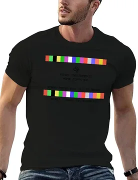 TI-99/4A computer boot T-Shirt Work Short Sleeve Cotton Top - Aliexpress - FashionsVida