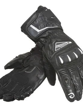 Guanti Moto Racing In Pelle RC PRO CE Nero Nero taglia XS - Eleveit - FashionsVida