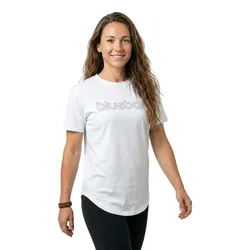 Maglietta A Maniche Corte Natural White