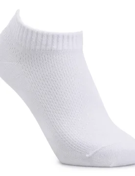 Coolmax® Seam‑free Trainer Socks - White - Size: L - Cosyfeet - FashionsVida