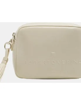 Bolso bandolera de mujer Bazin craquelado - Roberto Verino - FashionsVida