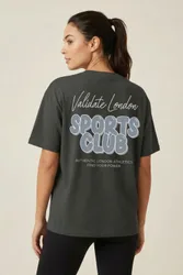 Sports Club Women's T-Shirt - - Size: XXL