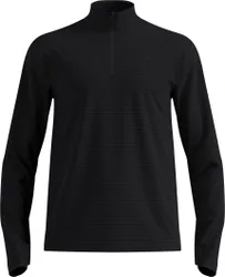 Vielseitiges, halb-geschlossenes Fleecepullover Essential Thermal Mid Layer 1/2 Zip M Black für Herren Größe L schwarz