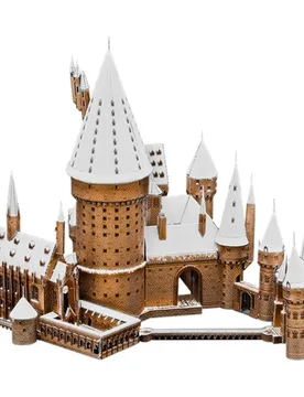 Figura Hogwarts In Snow Harry Potter - Metal Earth - FashionsVida