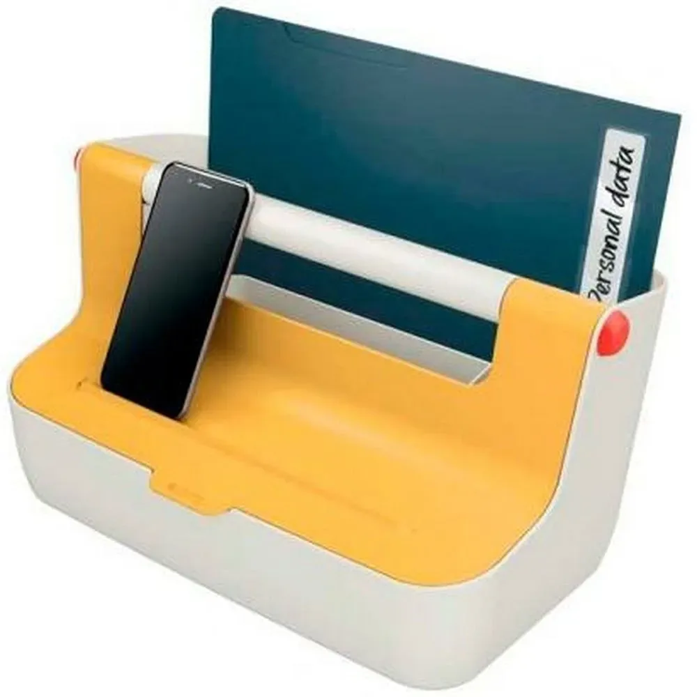 Boîte De Rangement Cozy Carry Warm Yellow One Size - Leitz - FashionsVida