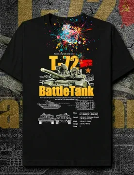 Cold War Military Equipment Soviet Union T72 Main Battle Tank Printed Mens T-Shirt Summer Cotton Short Sleeve O-Neck T Shirt New - Aliexpress - FashionsVida