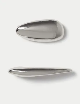 Pack Silver Tone Clean Dome Brooch Silver female - Marksandspencer.com - FashionsVida