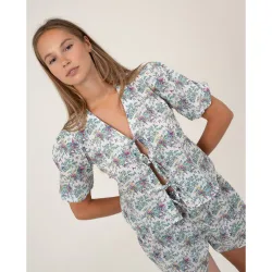 Camisa de mujer de manga corta