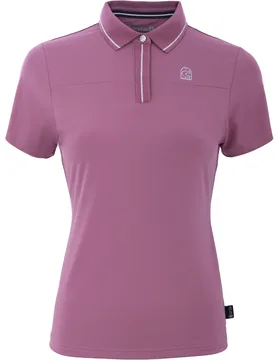 Damen Poloshirt DORES, raspberry 40 - Cavallo - FashionsVida