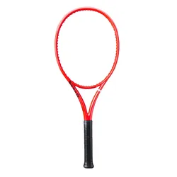 Defyer 100 V1 Unstrung Tennis Racket Red / Carbon 3
