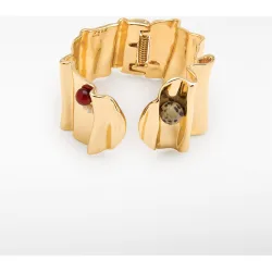Pulsera con perlas y cerámica