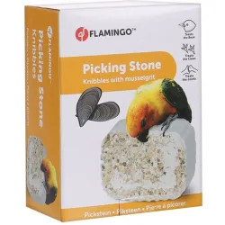 Bloque de calcio para pájaros gravilla mejillón 170 g