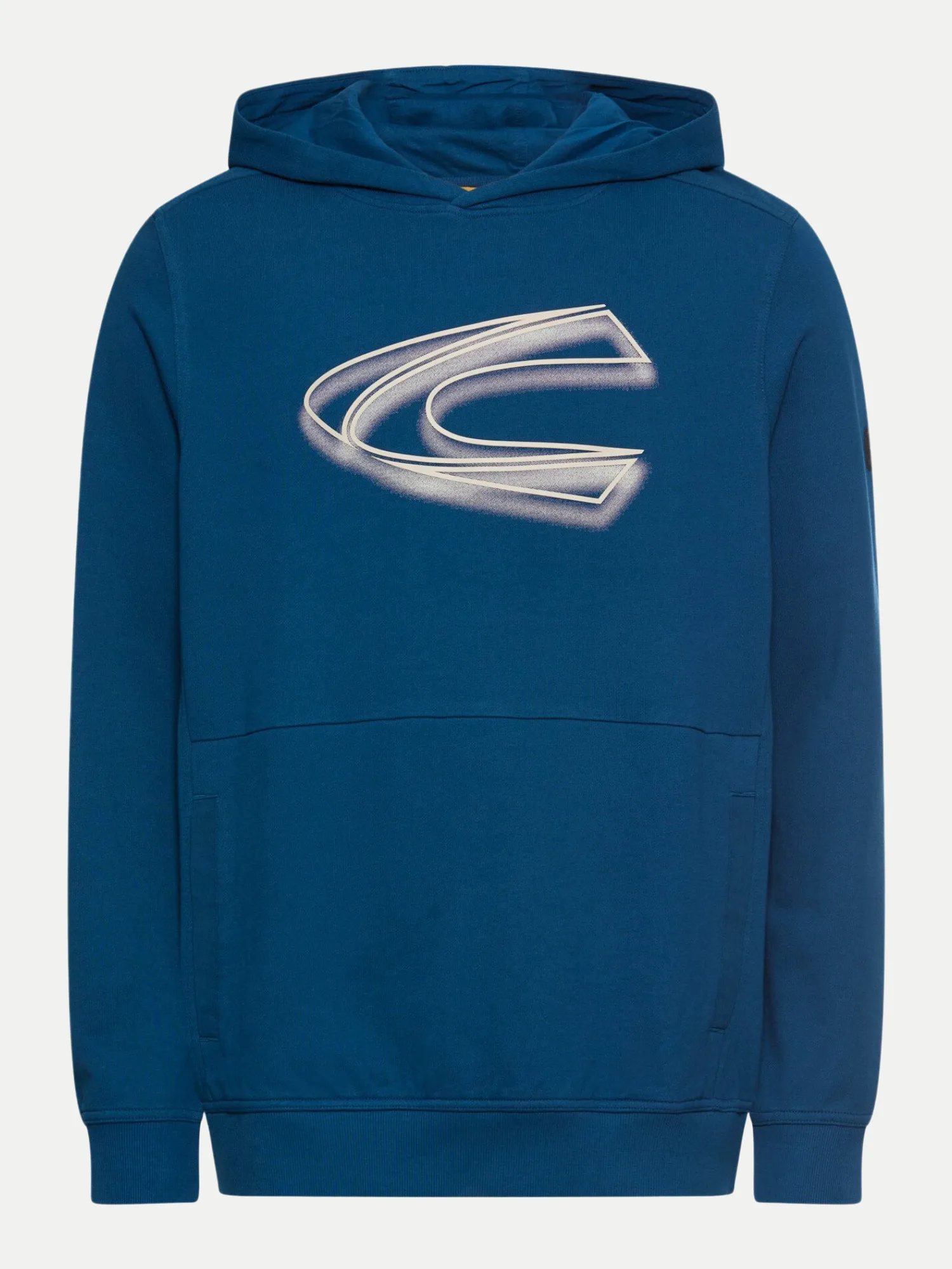 Sweatshirt mit Logoprint Blau L - Camel active - FashionsVida