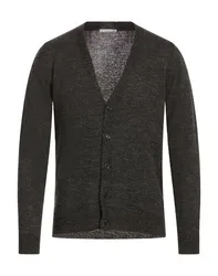 Strickjacke Herren Braungrau 48 Herren