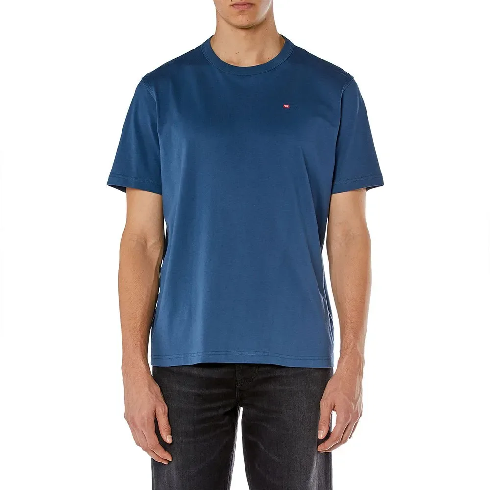 Maglietta A Maniche Corte T Adjust Microdiv Ensign Blue M - Diesel - FashionsVida