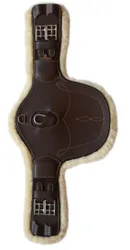 Lammfell-Stollengurt kurz braun 75 cm