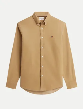Hemd Solid ABS-BEIGE S - Tommy hilfiger - FashionsVida