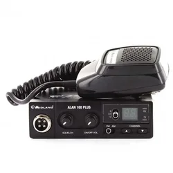 Alan 100 Plus B Cb Radio Station Black One Size unisex
