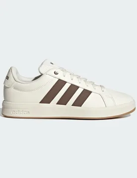 SCARPE GRAND COURT BASE 3.0 37 1/3 Core White / Earth Strata / Gum - Adidas - FashionsVida