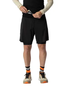 Pantaloni Corti Ultra 2/1 Black Out 2XL - Dynafit - FashionsVida