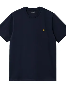 S/S Chase T-Shirt - T-Shirt-kurzarm - violett - Herren - Size: S - Carhartt WIP - FashionsVida