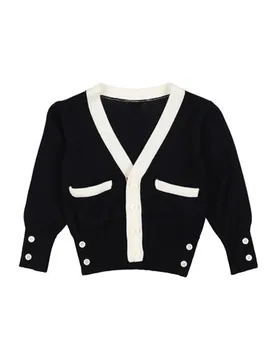 Strickjacke Unisex Nachtblau 24 Unisex - Thom Browne - FashionsVida