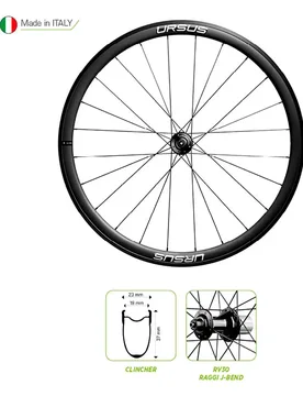 Roue Arrière De Route Blaze 37 V-brake Qr - Ursus - FashionsVida