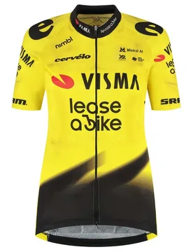 Maglia A Maniche Corte Team Visma Lease A Bike Replica 2026 Multicolor - Tvl - FashionsVida