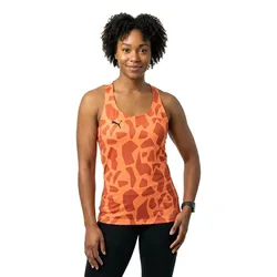 Team Liga Padel Graphic Sleeveless T-shirt Ultra Orange / Cayenne Pepper S
