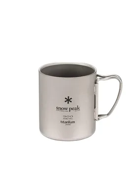 Snow Peak Ti-Double Wall 300 Mug - Snow Peak - FashionsVida