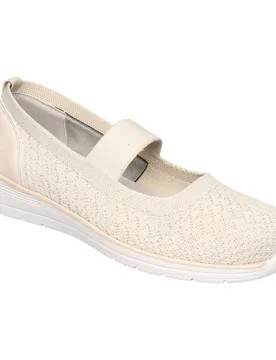 Bequem-Ballerina "Federleicht" beige 38 Damen - wonderwalk - FashionsVida