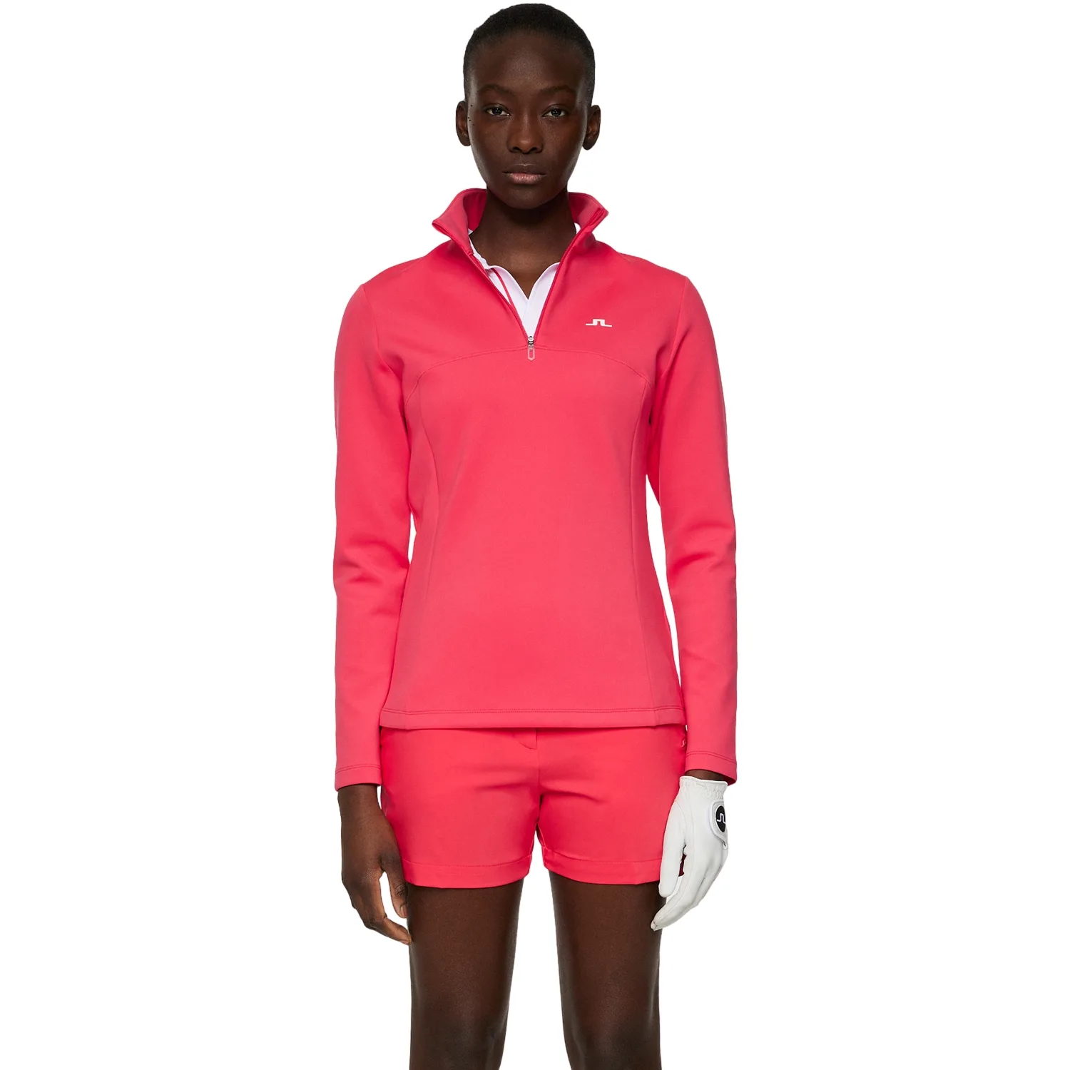 Layer Lorelei Quarter Zip, pink xs - J.lindeberg - FashionsVida
