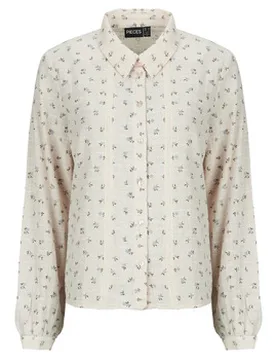 Blusen Pcjollie Ls Shirt Eu S;Eu M;Eu L;Eu Xl;Eu Xs Female - Pieces - FashionsVida