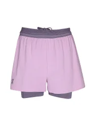 Damen Laufshorts 2in1 3 Performance beere S W