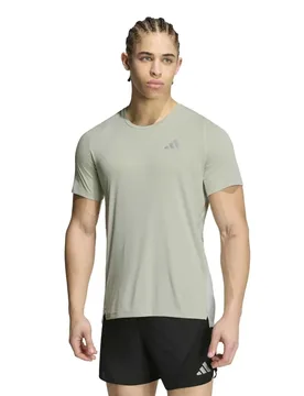 Maglietta A Maniche Corte Adi365breeze Running Halo Green / Grey One L - Adidas - FashionsVida