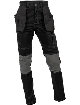 Essential Knee Pocket Stretch Holster Mens Black Outdoor Trousers - Size 32 Inch - Caterpillar - FashionsVida