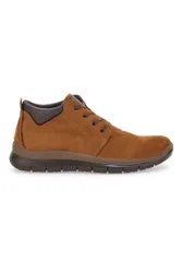 Scarpe Stringate Alte Marroni In Vera Pelle 652250 45