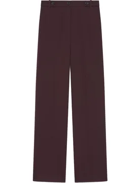 Pantalones ancho de mujer de tiro alto - Caroll - FashionsVida