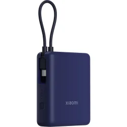 Power Bank 33W 10000 mAh (con cable integrado) Azul