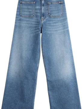 Jean taille haute à coupe droite - Mariner Pant W Vintage Indigo en Coton - Taille 40 FR - Bleu - Oxbow - FashionsVida