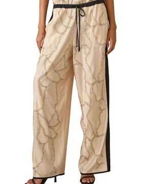 Pantalone Donna SOUVENIR ricamato - Souvenir - FashionsVida